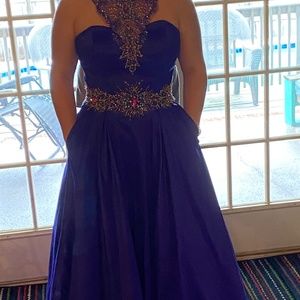 MardiGras Dress / Prom Dress